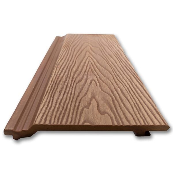 Deska kompozytowa 3D zewnętrzna brązowa - 15.6×2.1×290 cm