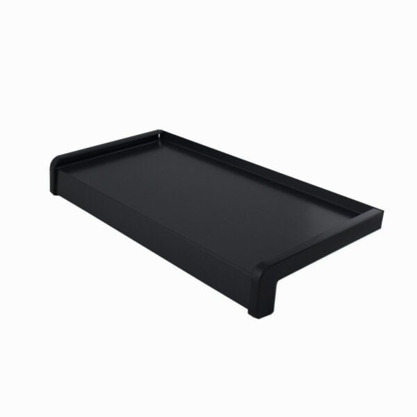Parapet zewnętrzny aluminiowy - czarny RAL 9005